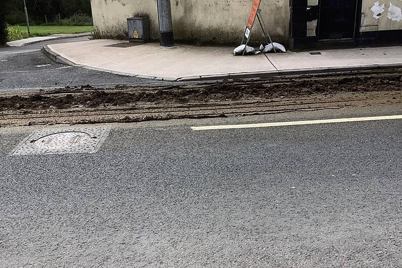 Clones to Cavan road closed due to slurry spill