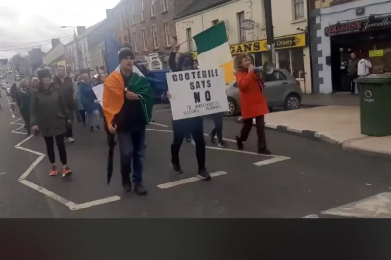 Anti-immigration protest in Cootehill 'demonised' refugees and asylum seekers
