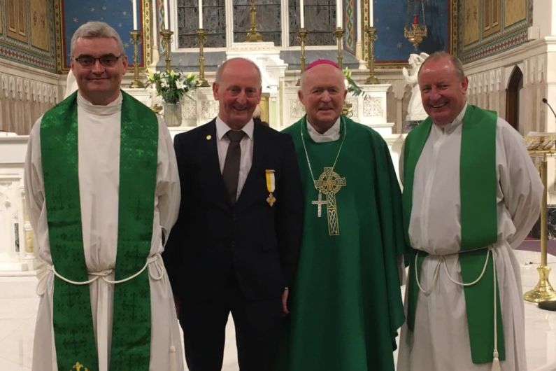 Diocese of Clogher and Parish of Muckno paying tribute to parish sacristan on his retirement