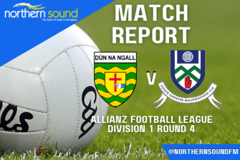 Strong first half sees Monaghan beat Donegal