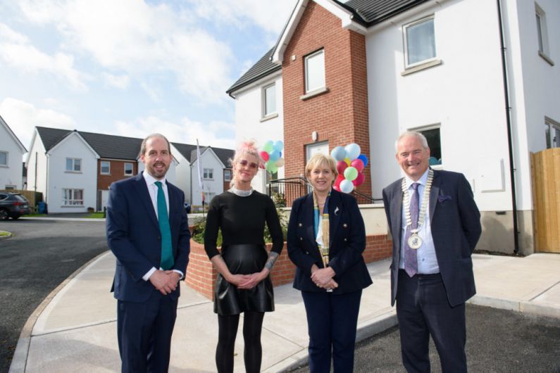 17 new social homes launched in Monaghan town