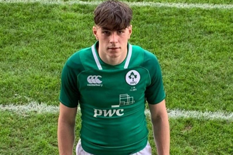 U18 Monaghan rugby player makes Irish debut