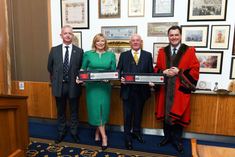 Cavan father and daughter receive Freedom of City of London