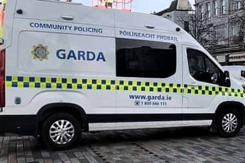 Garda Community Engagement Van in Cavan today