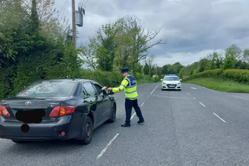 Driver failed to stop at Gardai checkpoint in Shercock