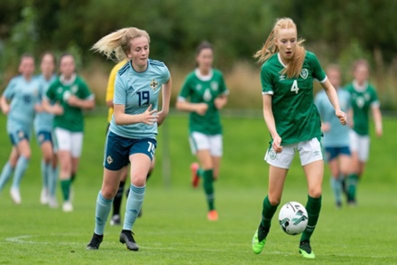 Ireland women's U17 draw with Northern Ireland