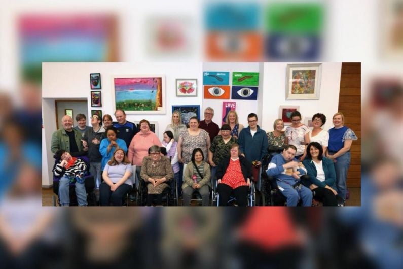 Local art exhibition by artists with disabilities underway