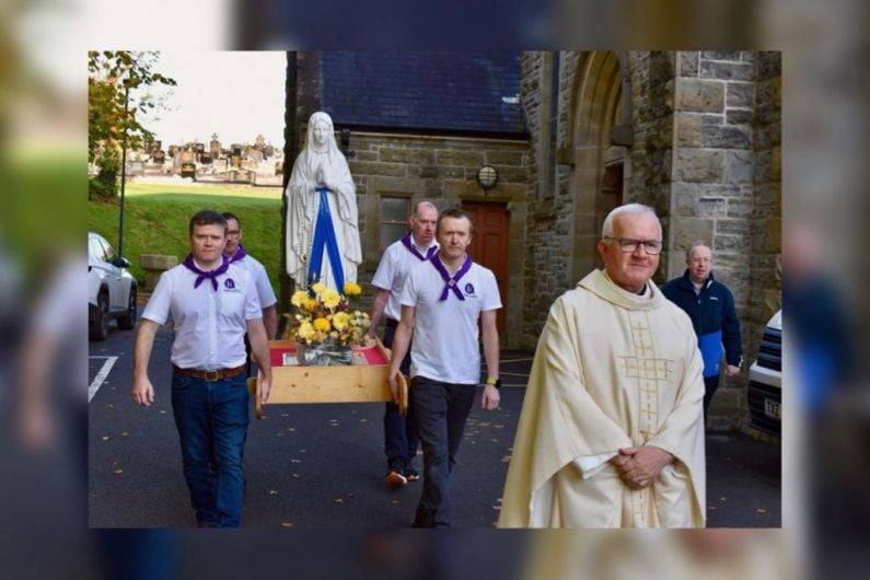 Veneration of St Bernadette relics underway in Lisnaskea