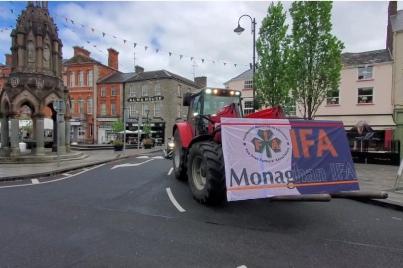 Local IFA members demonstrate over EU CAP reform proposals and climate action plans