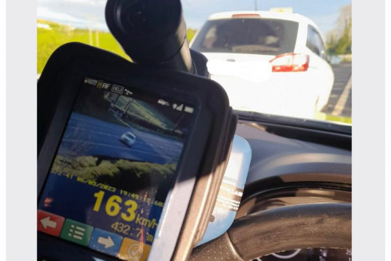Motorist detected in Cavan at 163 kmph in 100 kmph zone