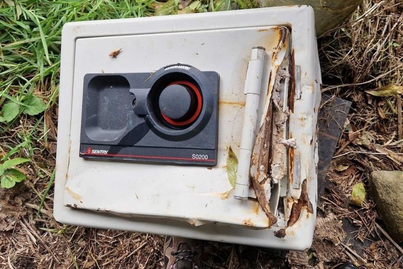 Gardai appeal for help to identify owner of safe found in Cavan