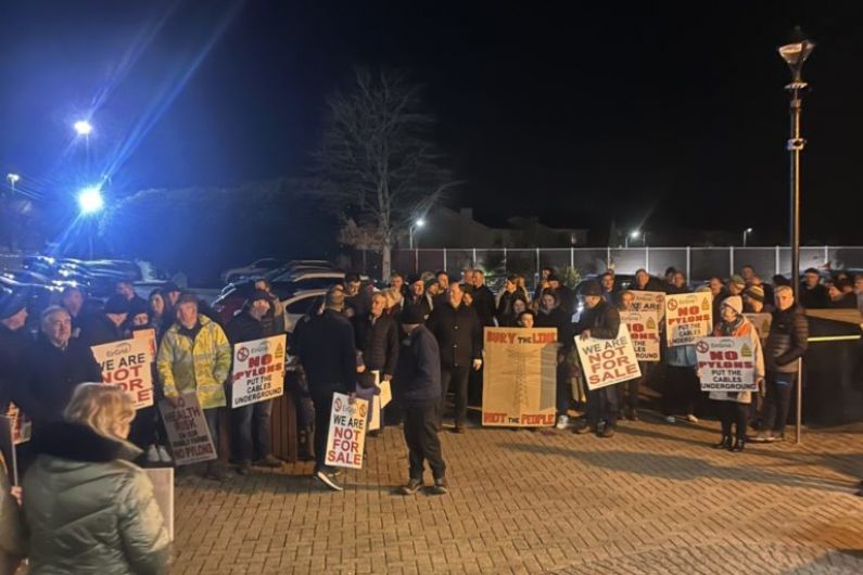 Listen Back: 'Bury the cables and not us' Castleblayney protest hears