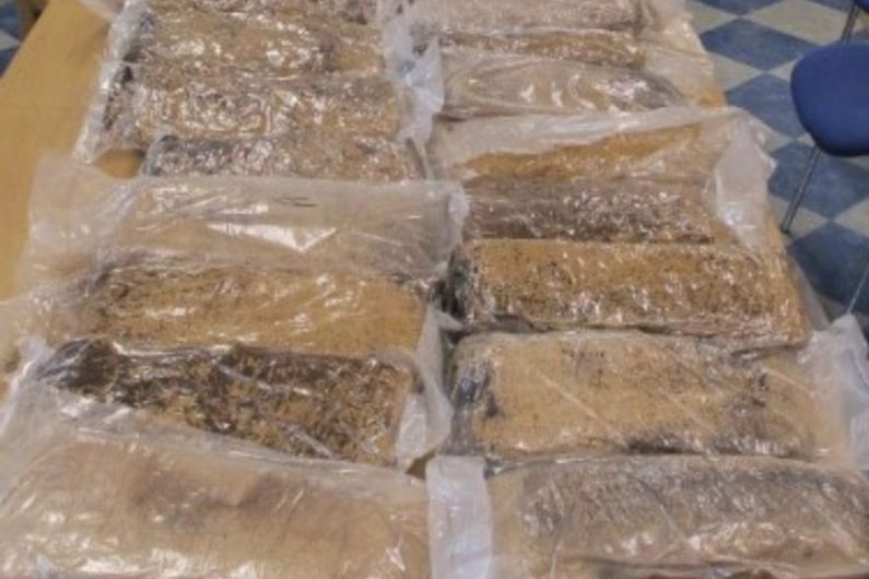 €382,000 worth of herbal cannabis seized in Cavan