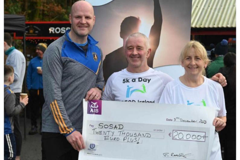 Listen Back: Frankie puts best foot forward to raise over 21k for SOSAD Monaghan