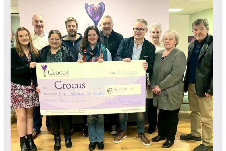 Proceeds of Crocus Christmas Concert officially presented
