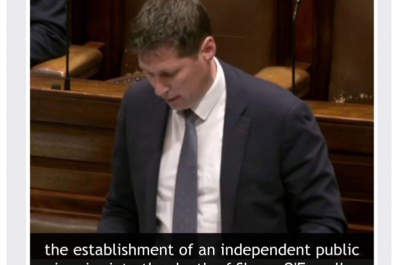 Listen Back: &quot;Serious questions remain over Shane O'Farrell's death&quot; - Deputy Matt Carthy