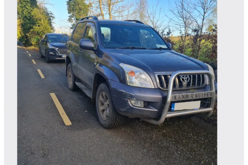 Vehicle in Co Cavan un-taxed for over 7 years