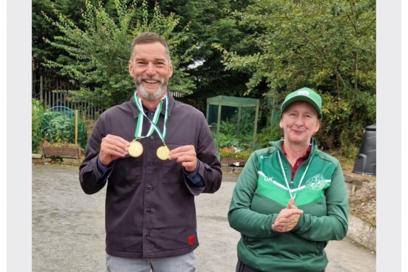 Members of the Cavan P&eacute;tanque Club feature on BBC