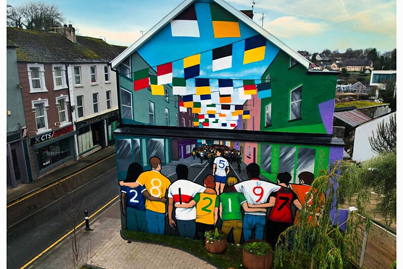 Mural unveiled to commemorate tragic death of Paddy McCabe in Clones