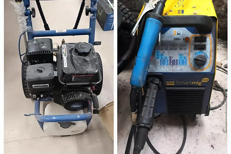Gardai investigate theft of power tools in Scotstown