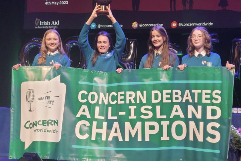 Largy College Debating team wins all Ireland competition