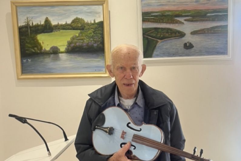 88 year old Bailieboro man launches art exhibition
