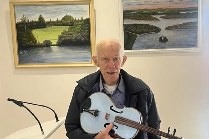 88 year old Bailieboro man launches art exhibition