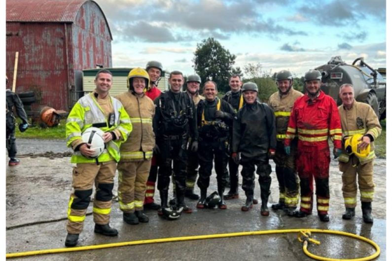 Retiring firefighter rescues 28 calves in Cullyhanna