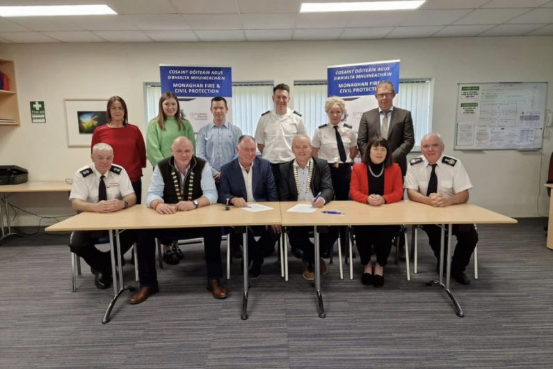 Contracts signed on new Fire Station for Ballybay