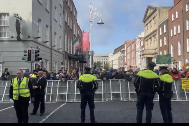 13 people arrested following Dail protest