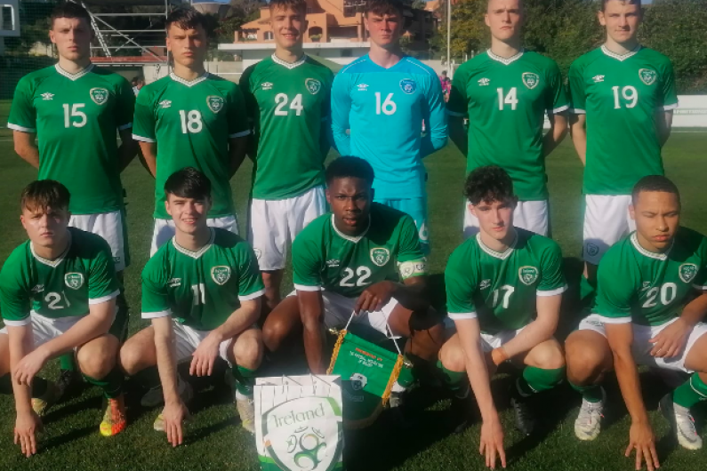Irish U18's in narrow defeat to Sweden.