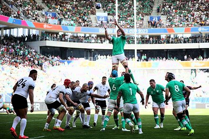 Ireland power past Romania in Rugby World Cup opener