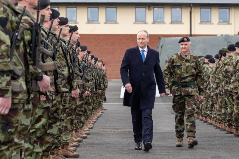 Irish Defence Forces short four-thousand personnel