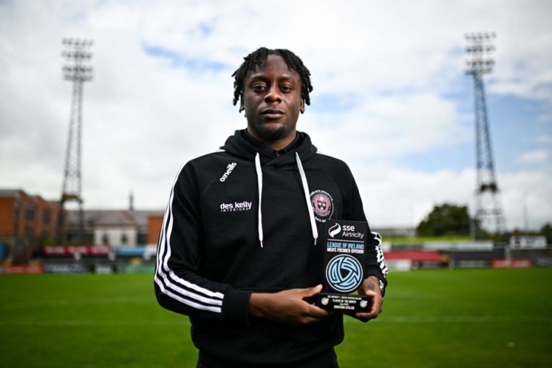 Jonathan Afolabi wins SSE Airtricity/SWI Player of the Month