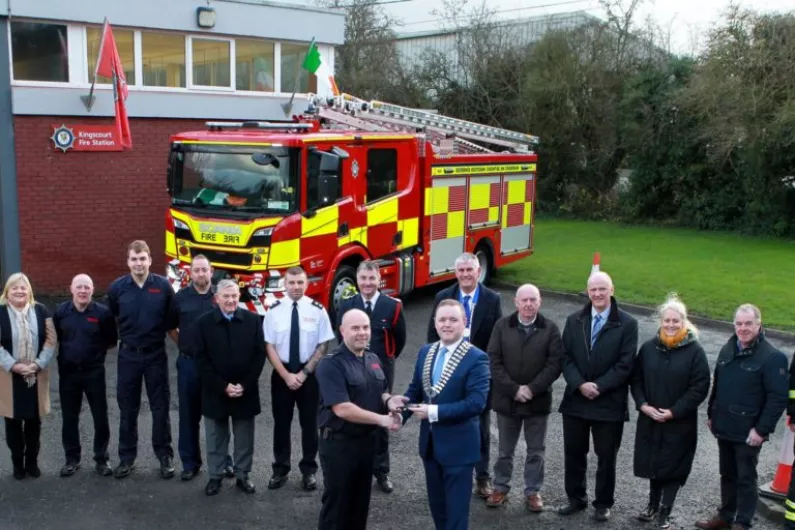 Kingscourt Fire Brigade welcomes new fire appliance