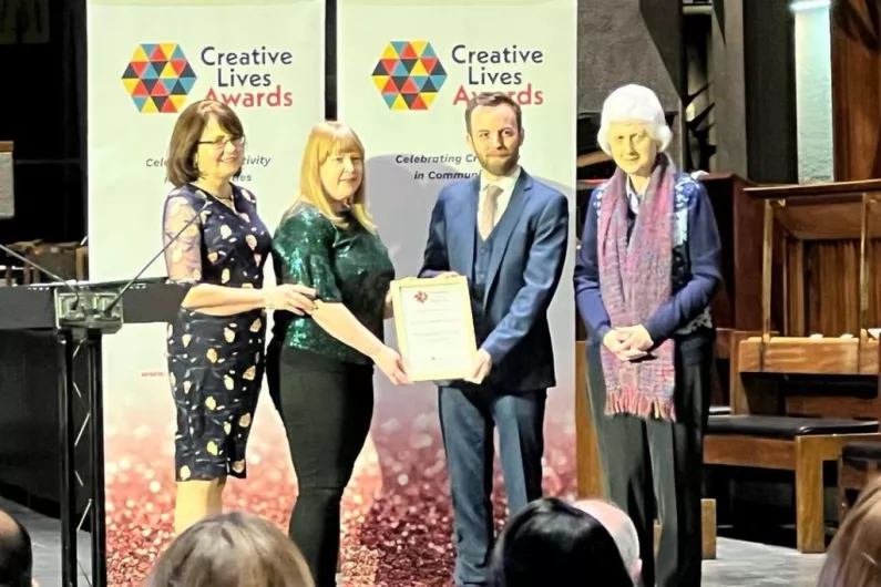 Co Cavan group scoops two prizes at Creative Lives Awards