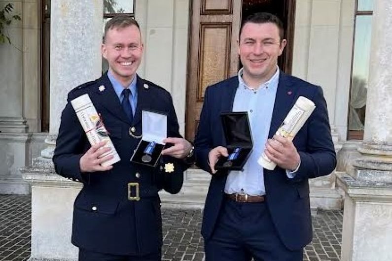 Monaghan firefighter bestowed with national bravery award