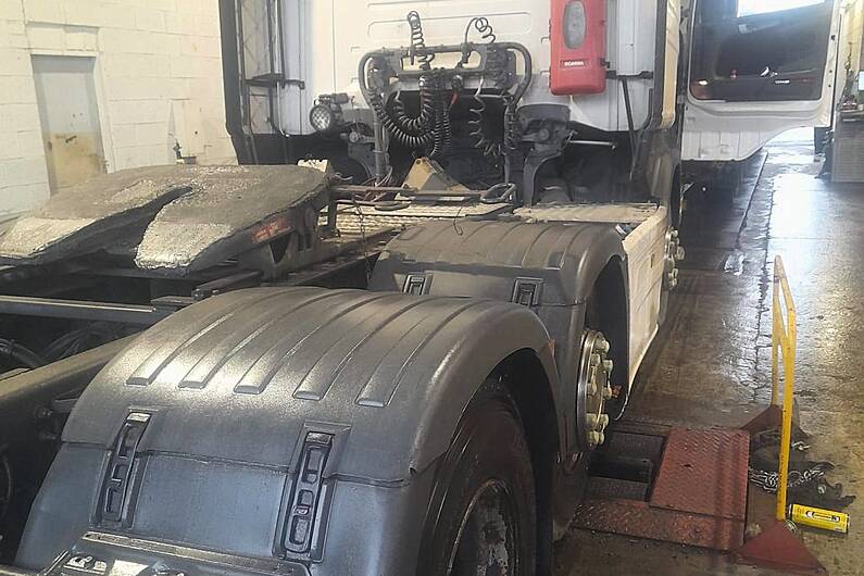 Cavan checkpoint finds lorry with gearbox magnet