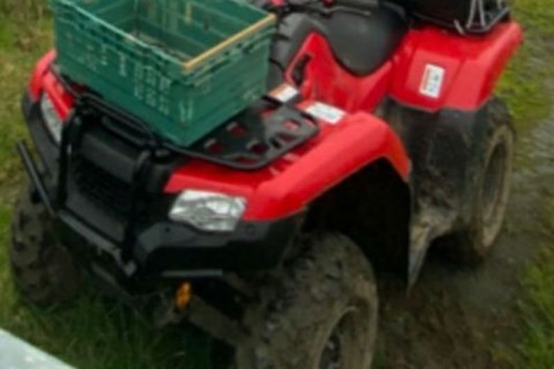 Appeal over quad stolen in Cavan