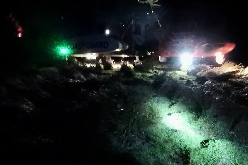 Man airlifted to hospital following digger incident near Lisnaskea