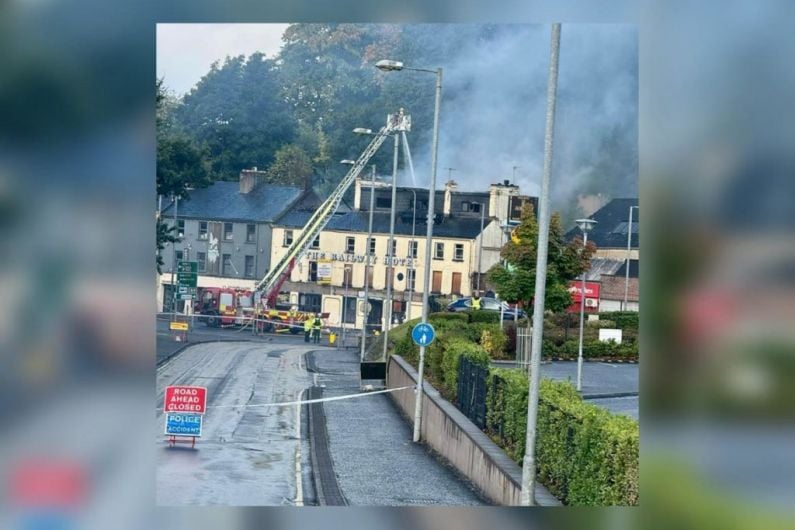 Fire at former Enniskillen hotel being treated as arson