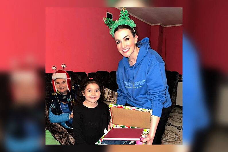 Ballybay influencer joins 'Team Hope' shoebox appeal