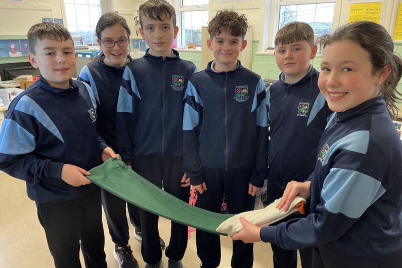 Ardaghy pupils set example for national flag