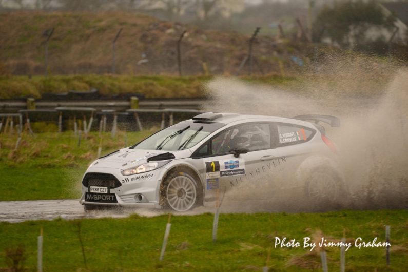 Stephen Wright best of the locals in Kirkistown