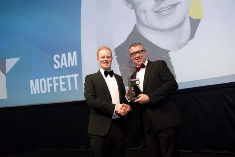 Sam Moffett wins big at Irish Times Business Awards