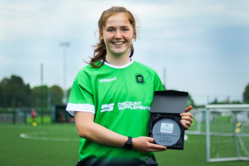 Monaghan lady named U17 player of the month.