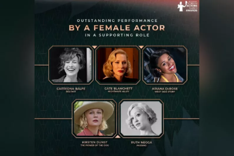 Caitr&iacute;ona Balfe nominated for prestigious Screen Actors Guild Award