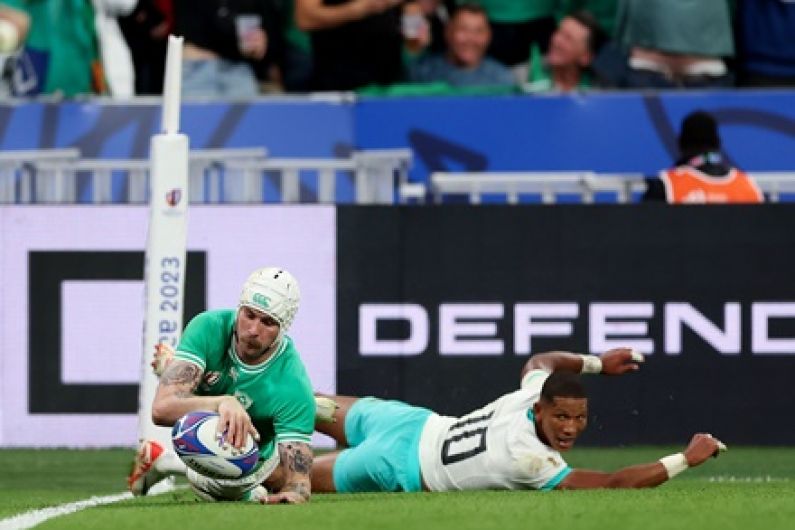 Ireland down World Champions South Africa