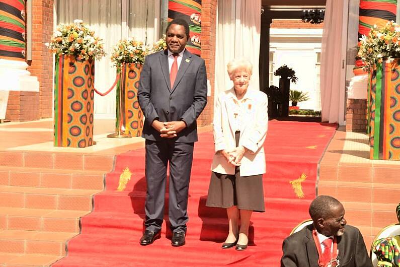 Cavan-born nun honoured by President of Zambia