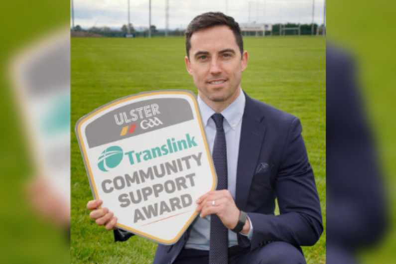 Local winners of Translink NI Ulster GAA Community Support Award